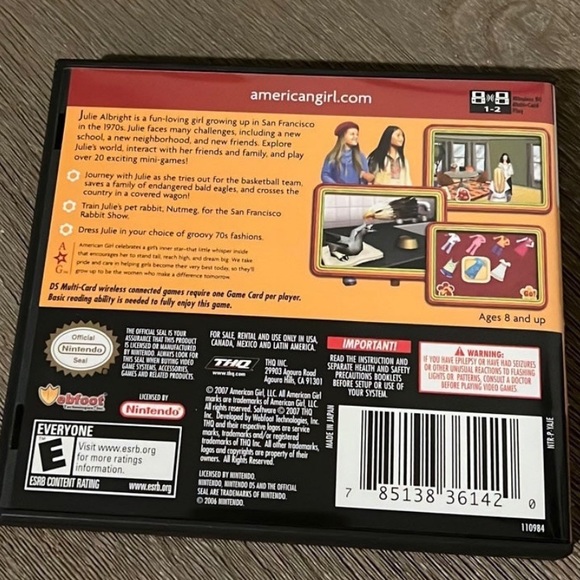 Nintendo DS “Julie Finds a Way” Game - Picture 2 of 5